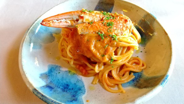 カニクリームパスタのイメージ