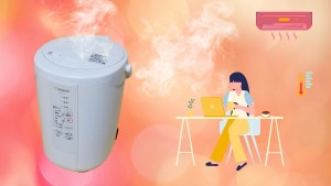 蒸気で湿度をあげて快適に過ごす！象印の加湿器レビュー