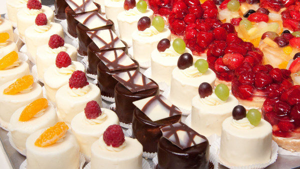 たくさんのスイーツ