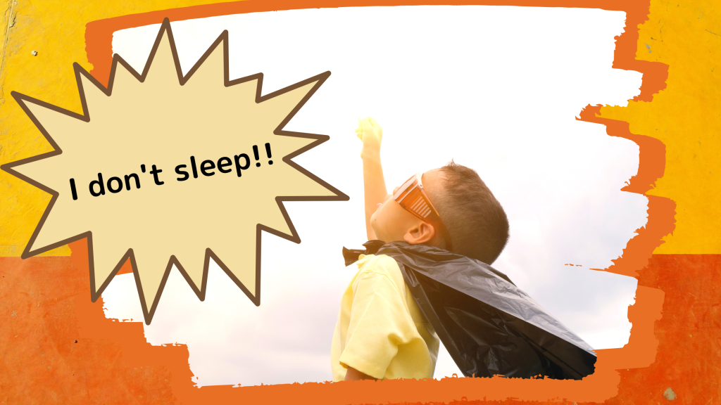 3歳から4歳の「寝ない」子どもの昼間の生活を変えてみた-体力おばけを倒す-の画像